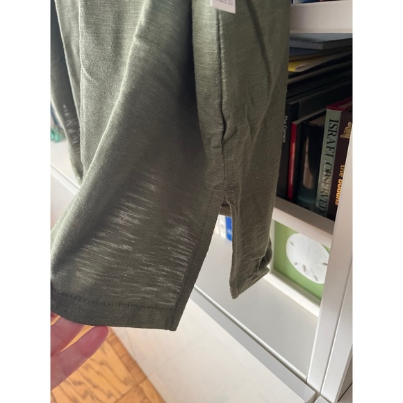 NWT Chico’s elbow sleeve slub tee, XXL (4) - Picture 4 of 7